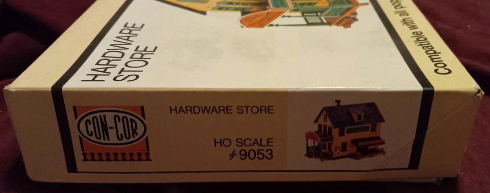 Con-Cor 9053 HO Scale Hardware Store Kit Unassembled - Image 4 of 4