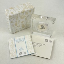 2018 Peter Rabbit Beatrix Potter UK Silver Proof 50p Coin Fifty Pence