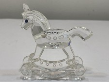  Swarovski Figur 183270 Schaukelpferd 6,8 cm. Zustand  siehe Fotos