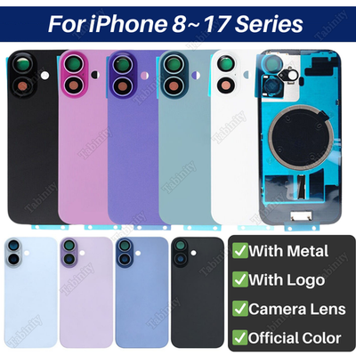 #ad #ad Replacement Rear Back Glass Big Hole For iPhone 17 16 15 14 13 12 11 XS XR X Lot $82.21