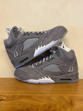 JORDAN 5 RETRO WOLF GREY SIZE 12 NEW