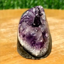 90G Natural Amethyst Geode Crystal Mineral Specimen Energy Healing Reiki