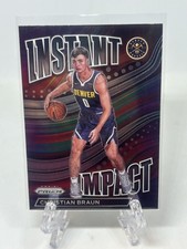 2022-23 Panini Prizm - Instant Impact Christian Braun #8 (RC)