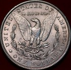 Uncirculated 1900 Philadelphia Mint Silver Morgan Dollar — photo 2