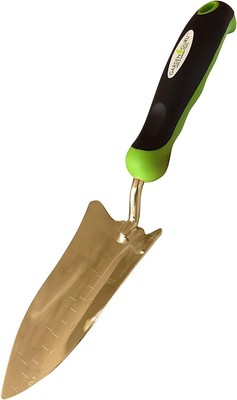 Garden Guru Titanium Transplanter Trowel Shovel - Rust Resistant - Ergonomic ...
