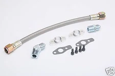 Turbo Oil Drain Teflon Line Kit 20in GT25 GT28 GT30 BB
