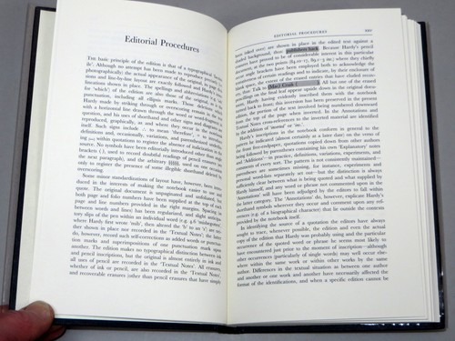 THOMAS HARDYS Studies Specimens &c Notebook - Dalziel & Millgate (1st Ed 1994) - Picture 6 of 9