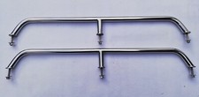 Pair of stainless steel 1200mm marine grade 316 boat grab rails/handles 22mm