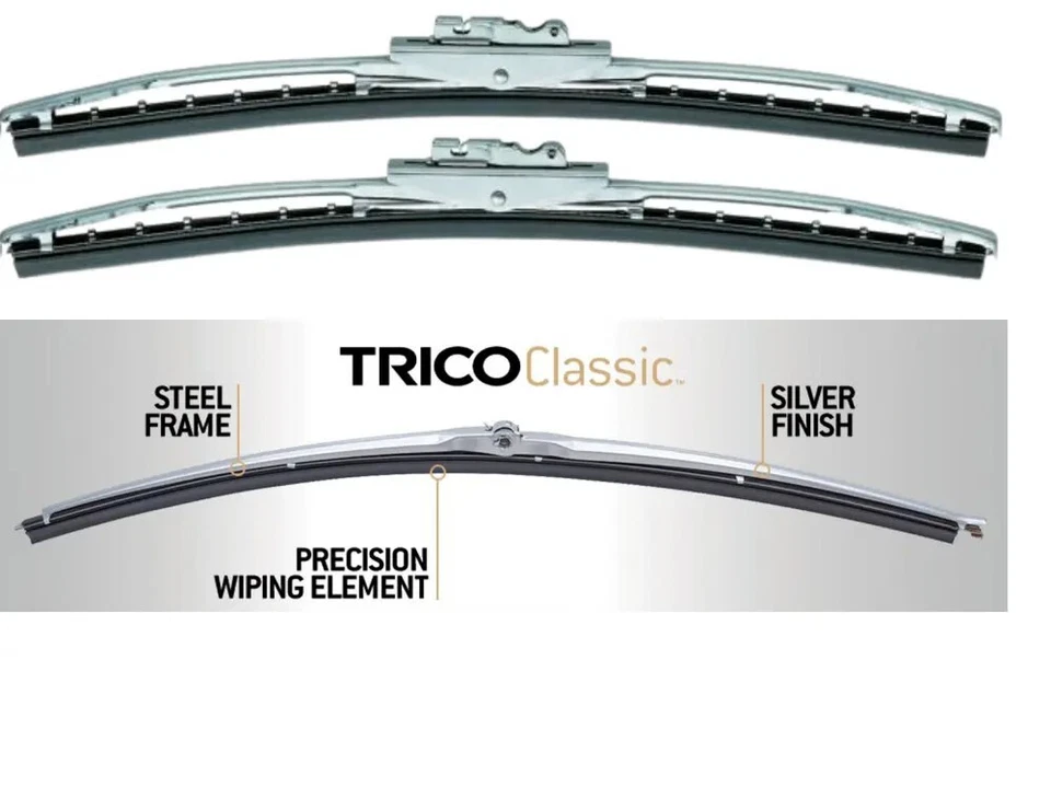 Limpadores Trico Classic 15" para 1961-1979 Ford Pickup F100 F150 F250 F350 - Imagem 2 de 4