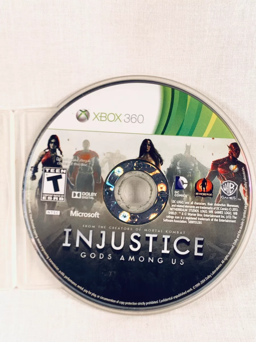 Injustice: Gods Among Us (Microsoft Xbox 360, 2013) for sale