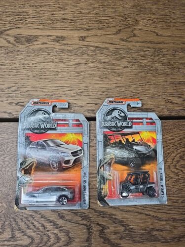 Jurassic World Matchbox Mercedes-Benz GLE Coupe '15 Kawasaki Tery X4 Le New