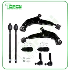 8x Front Lower Control Arm Ball Joint Tie Rod For 1995-99 Nissan Infiniti I30