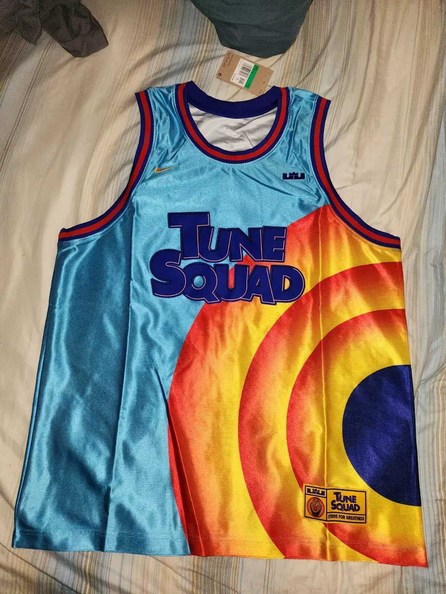 Lebron James 6 Tune Squad Space Jam a New Legacy Basketball Jersey X Large NWT