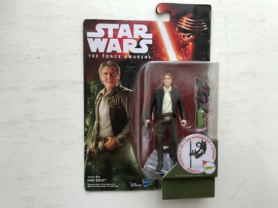 BNIB Star Wars Das Erwachen der Macht Han Solo Actionfigur Hasbro 2015