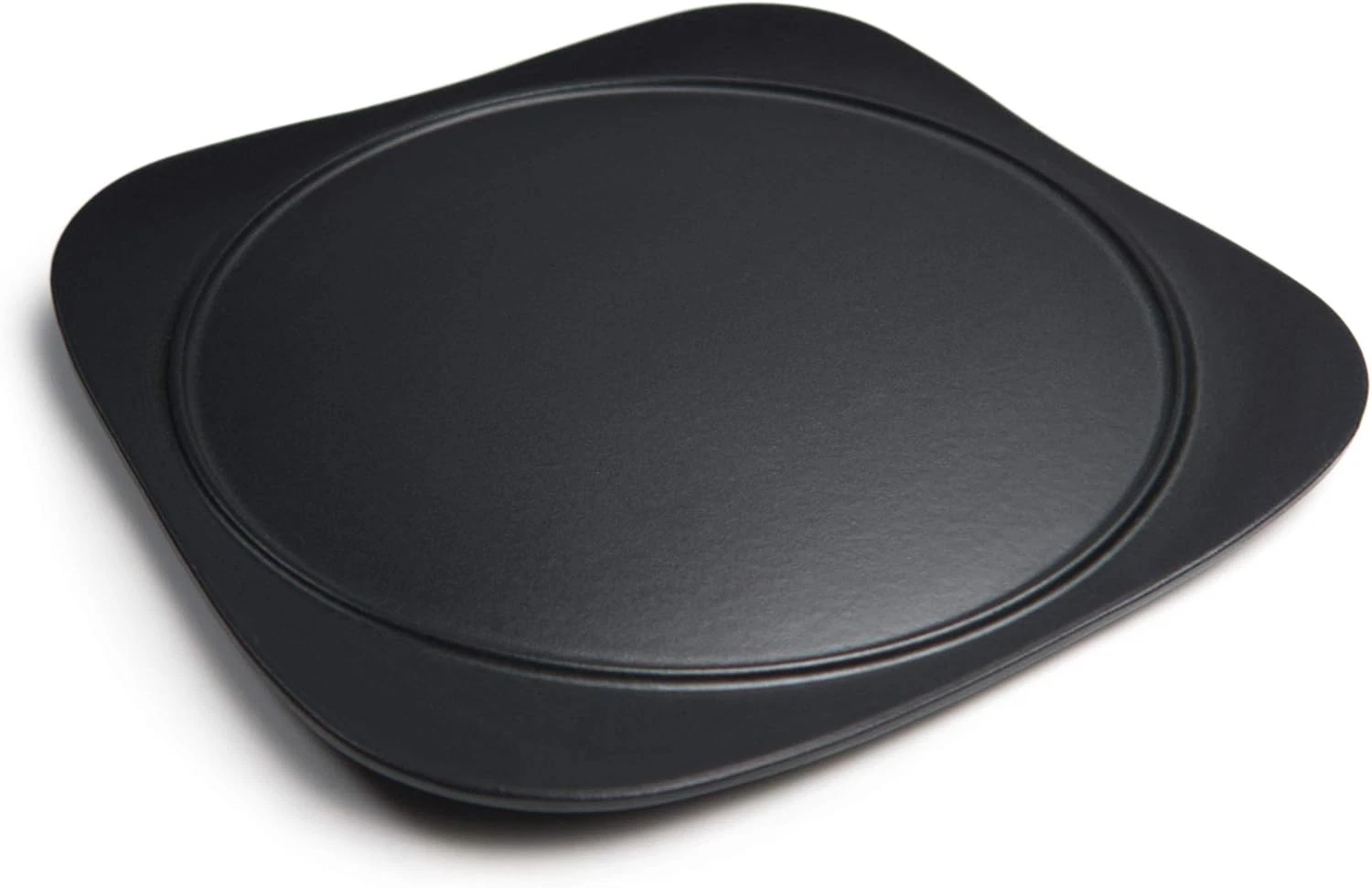 Panache Premium Enameled Cast Iron Griddle Pan (Matte Black). the Easy Going Per