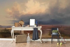 3D Oil Landscape Wallpaper Wall Mural Removable Self-adhesive Sticker 226