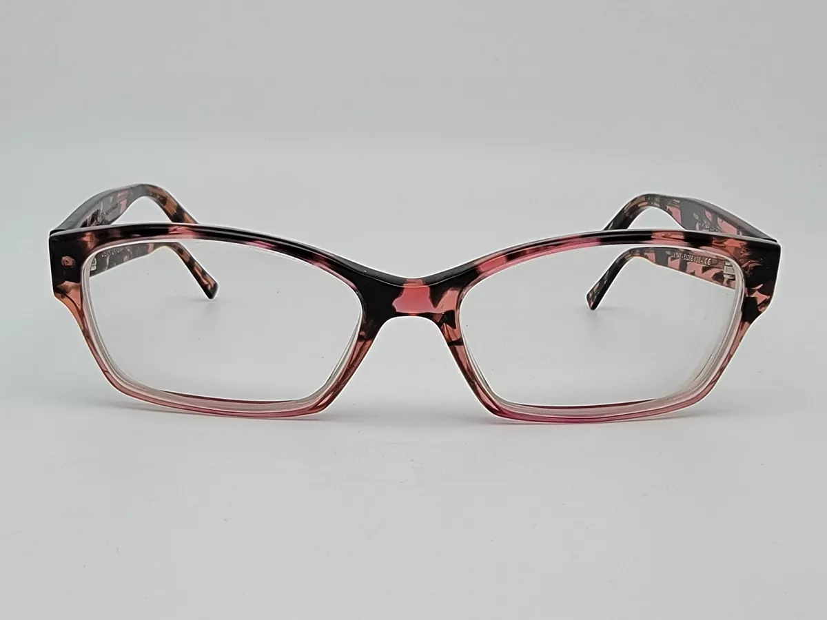Jean Lafont Paris LIN 743 Pink Tortoise Cat Eye Eyeglasses Frame w