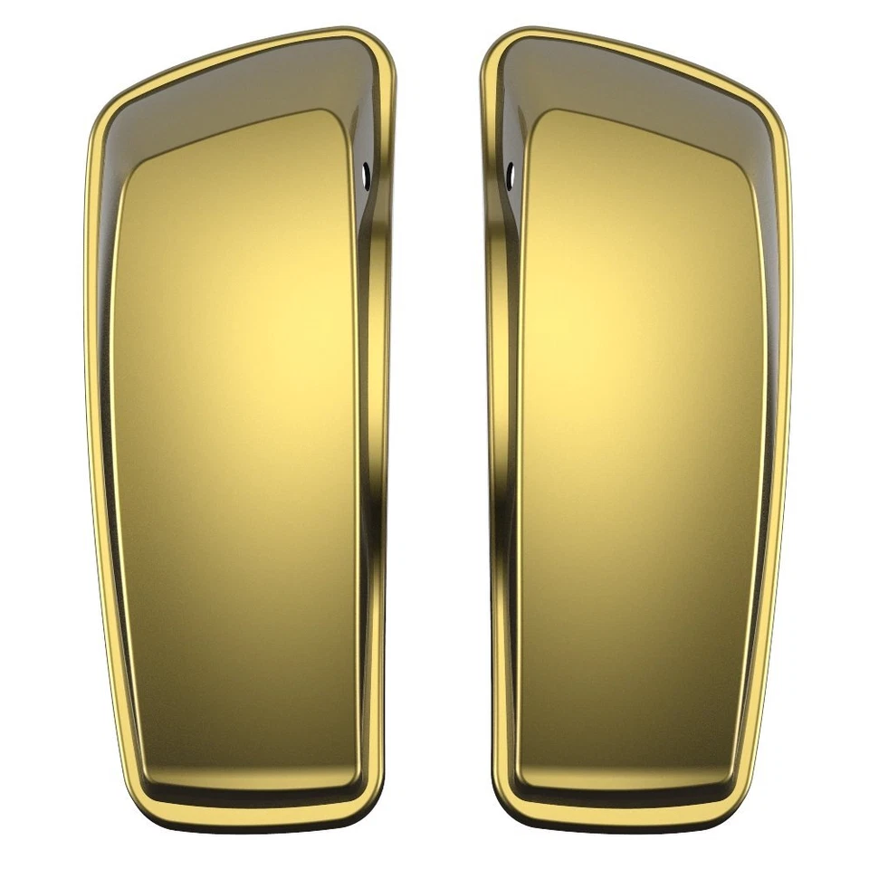 Крышки седельной сумки Advanblack оливковое золото нормальные растянутые подходят для Harley Touring 2014+ - Изображение 2 из 4