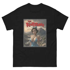 Pebbles FlintStones Tee, Funny Shirts, Internet Meme Tees, Adult Pebbles Tshirt 