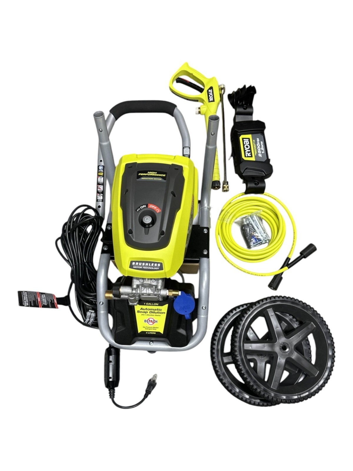 RYOBI RY142500 2500 PSI 1.2 GPM Cold Water Pressure Washer
