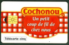 TELECARTE 5 UNITES GN 131   CB COCHONOU 1    VIDE
