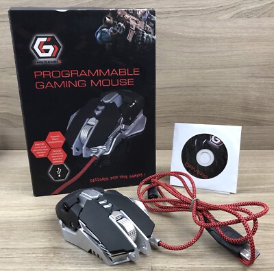 GEMBIRD Gaming-Maus 7-Tasten programmierbar 4000 DPI