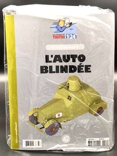 Tintin L'auto blindée 1/24, neuve - Collection