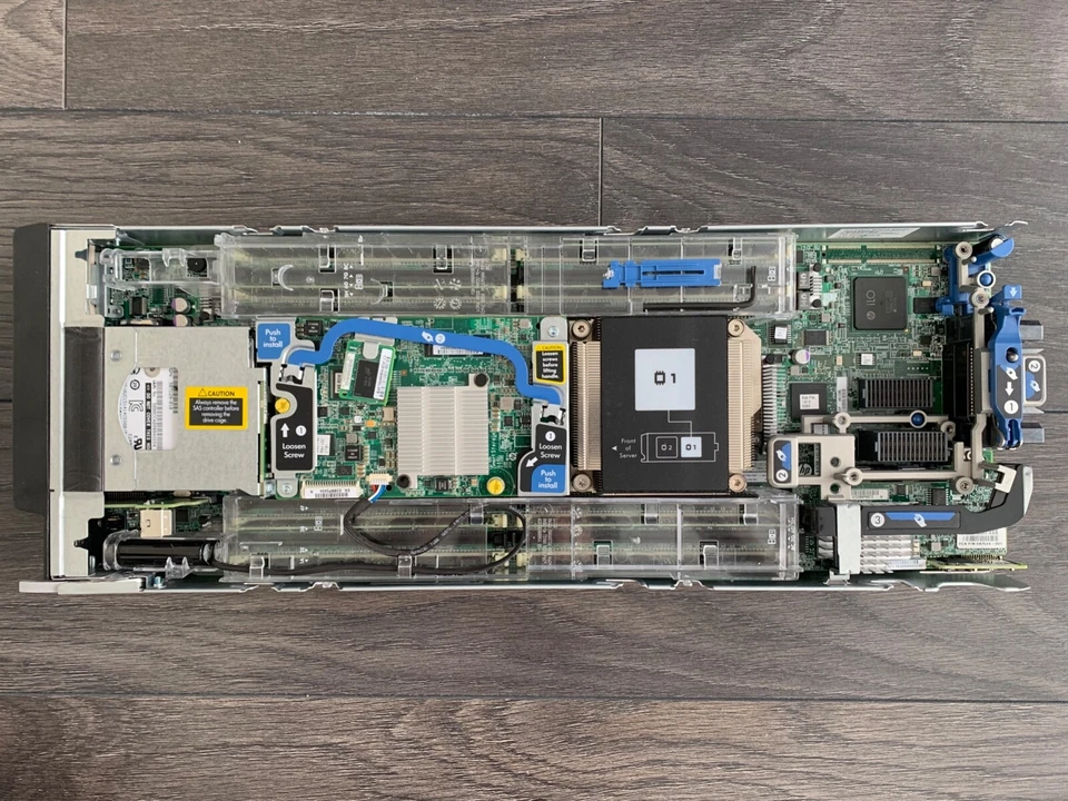 HP ProLiant BL460c Gen8 Blade Server 2x 4C E5-2640 2.5GHz 64GB RAM 2x 146GB SAS - Image 3 of 4