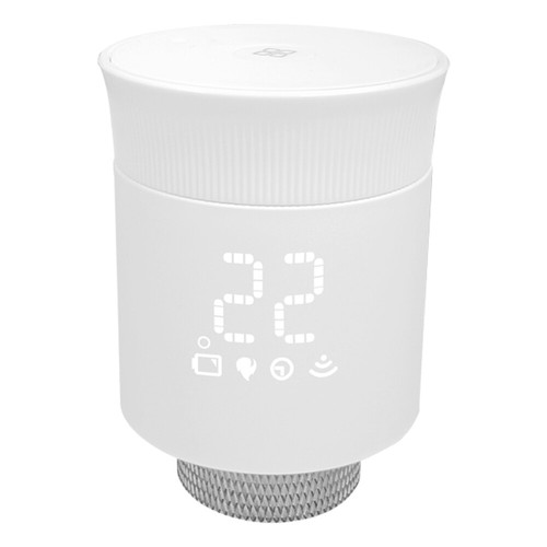Smart Thermostatic Radiator Valve Weekly Programmable Digital Voice for Zigbee