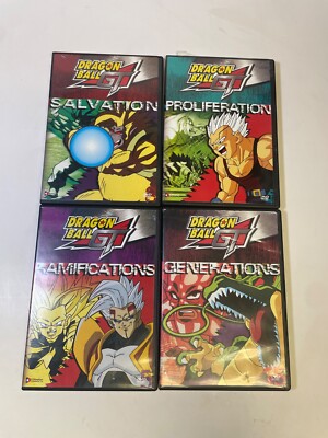 Dragon Ball GT DVD Lot of 4 UNTESTED