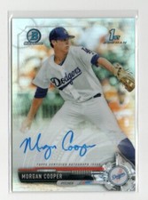 2017 Bowman Chrome Draft Morgan Cooper 1st REFRACTOR #/499 Autograph #CDA-MC