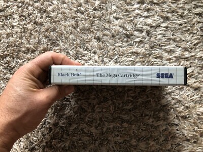 Jeu Black Belt Sur Sega Master System - Édition 1986, PAL, Bon état