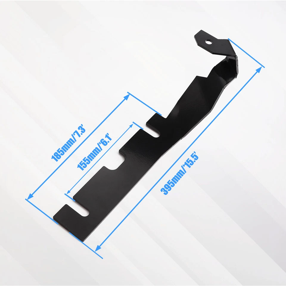 2PCS Hood Ditch Light Bar Mount Brackets For Dodge Ram 1500 2500 3500 2010-2018 - image 2 of 4