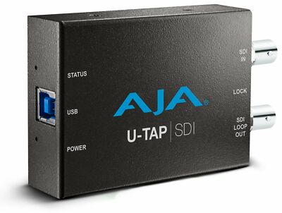 AJA U-TAP-SDI HD / SD USB 3.0 Capture Device with 3G-SDI Input