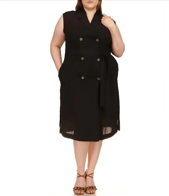 Michael kors trench sale dress