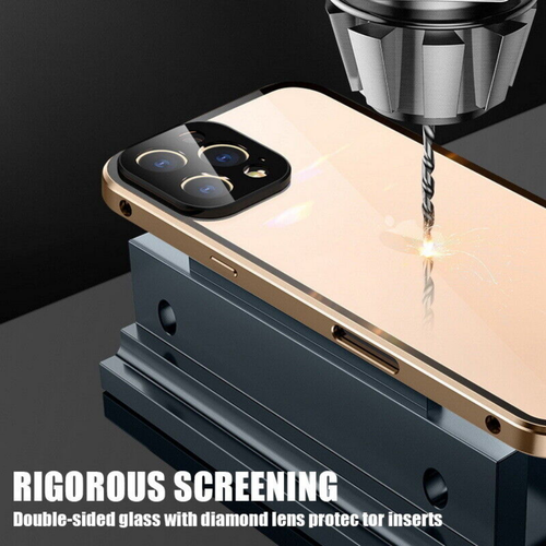 360 Grad Hülle Für iPhone 15 14 13 12Pro Max Magnet Handy Case Full Cover Schutz - Bild 5 von 26