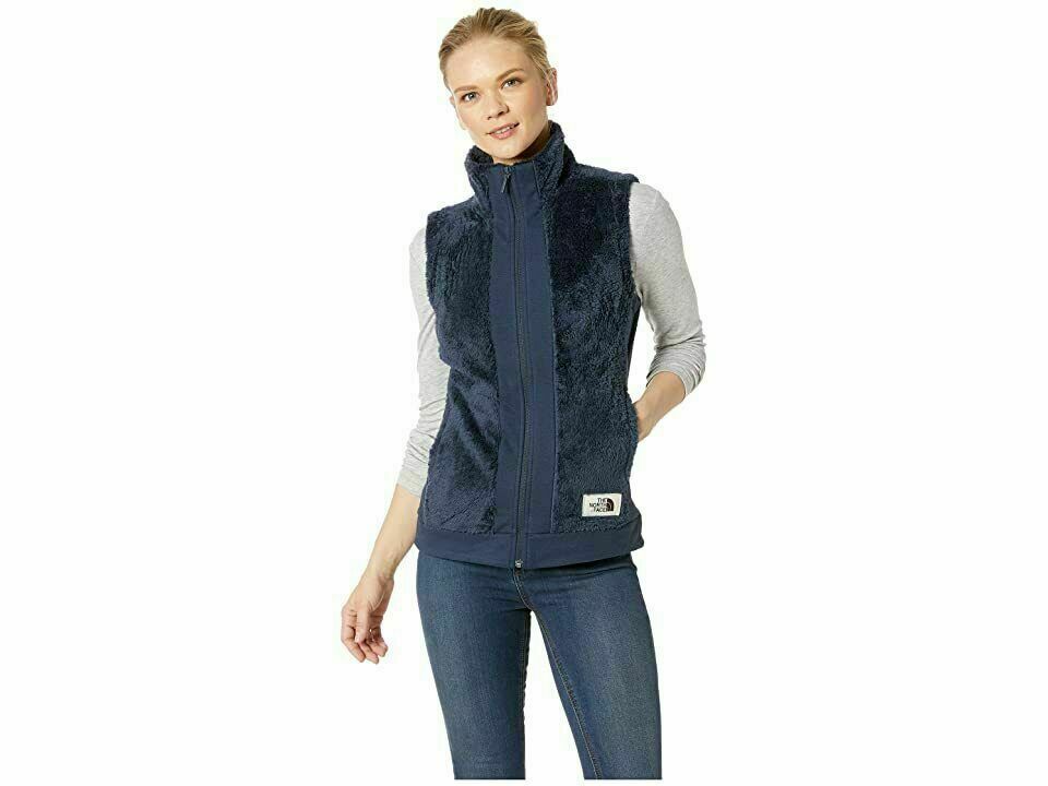North Face Jacket Furry Fleece Vest Zip 