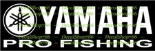Yamaha Pro Fishing - Outdoors Sports - Vinyl Die-Cut Peel N' Stick Sticker/Decal