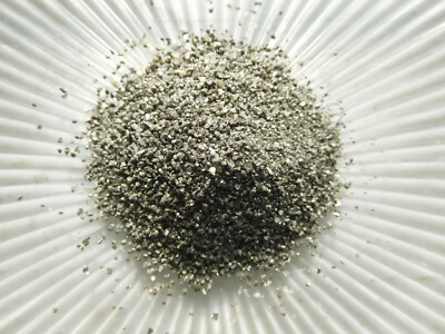 Pyrite Powder - 1mm and smaller - 100% Crystal - Third Eye Solar Stone of Luck