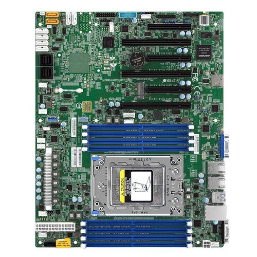 Supermicro H11SSL-i Mainboard+AMD EPYC CPU 7532 7k62 7542 7402P - Picture 3 of 6