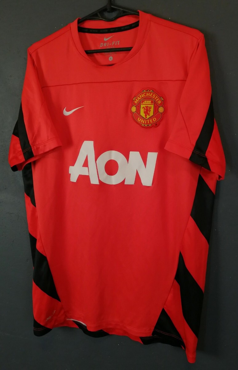 MEN'S NIKE MANCHESTER UNITED TRAINING FOOTBALL SOCCER SHIRT