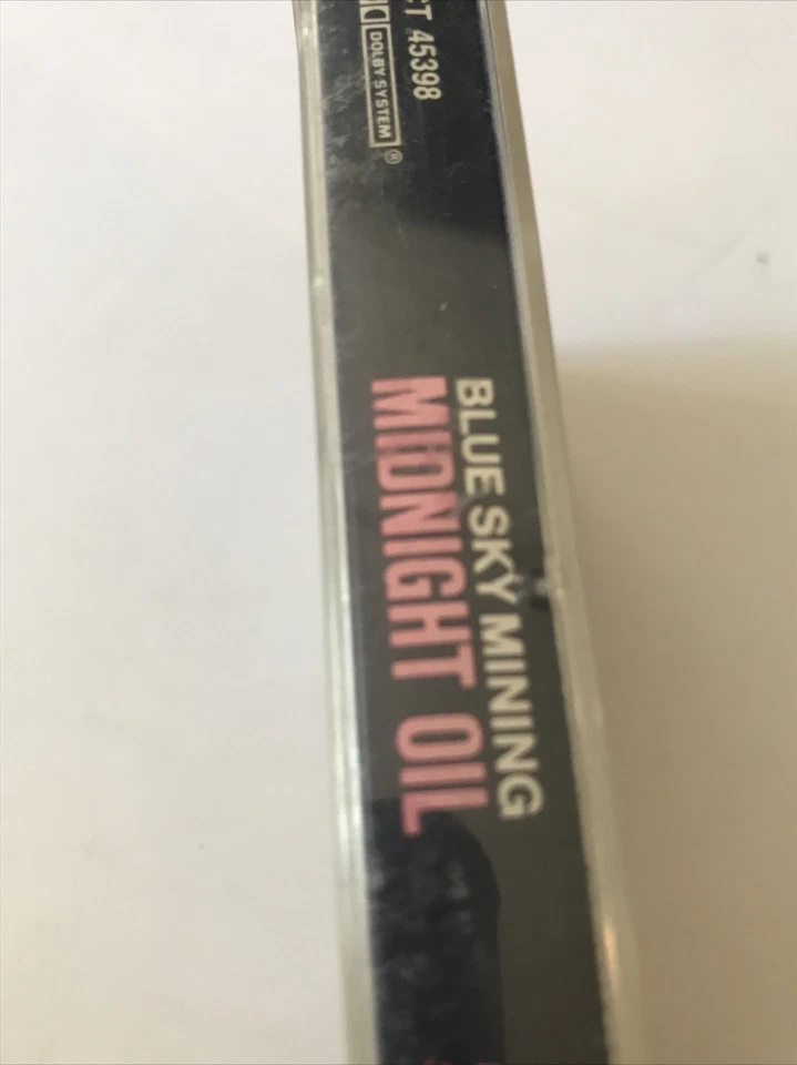 Midnight Oil blue sky mining cassette (rare Blue Cassette) - Image 2 of 3