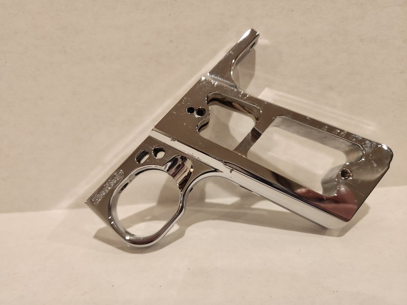Shocktech Autococker 45 Frame - Chrome.  OG Shocktech