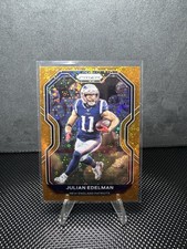 Panini Prizm Julian Edelman #22 New England Patriots 2020 Disco Prizm Card