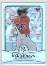 2010 Bowman Platinum Platinum Foil 195/999 Daniel Nava #42 0a1