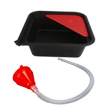 Car Oil Drain Pan 9L Waste Oil Collection Tray for Cleaning Oil Changes