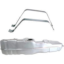 24.5 Gal Fuel Gas Tank & Strap Kit For 99-03 Ford F-150 99 F-250 2002 Blackwoood