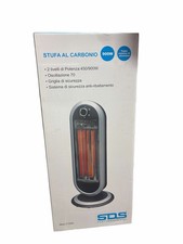 Stufa Elettrica al Carbonio DCG 450/900W Stufetta Oscillante basso consumo