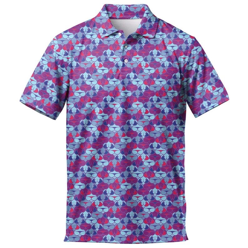 Funny Crazy Golf Polo Shirt Men Humorous Gol