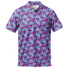 Funny Crazy Golf Polo Shirt Men Humorous Gol